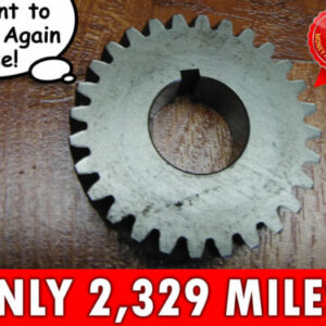 2008 Suzuki GS500 / GS500E / GS500F - Engranaje primario del cigüeñal, solo 2,329 millas OEM