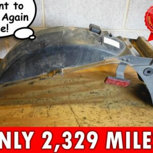 08 SUZUKI GS500 GS E F 500 REAR FENDER MUD GUARD INNER only 2,329 miles