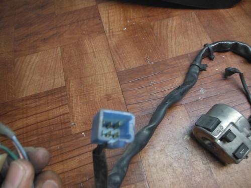 honda vtx1800c vtx1800r vtx1800s LEFT CLIP ON HANDLE HORN SIGNALS control SWITCH - Image 9