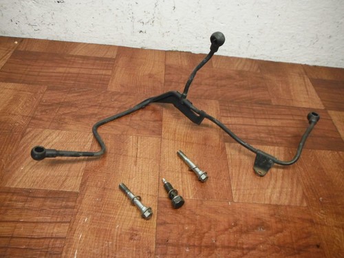 HONDA magna 700 VF 750 VF750 sabre V45 TUBO DE PASO DE ACEITE DE CABEZA DE CILINDRO DELANTERA - Imagen 4