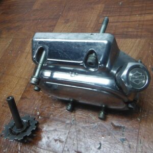 2003 Harley-Davidson Dyna Tapa de Clutch Cromada del Motor 37105-99