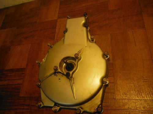 honda 88-00 goldwing 1500 97-03 valkyrie CLUTCH SIDE ENGINE MOTOR COVER - Image 3