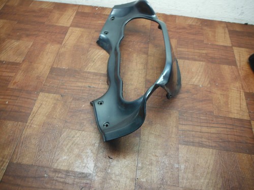 94-00 kawasaki ninja zx11 CLUSTER GAUGE INSTRUMENT CLUSTER TRIM PANEL COVER COWL - Image 4