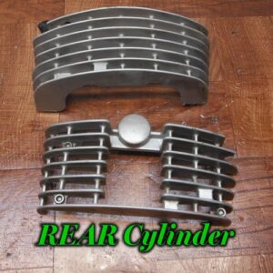 99-07 honda shadow spirit VT 1100 TAPA DE CABEZA DE CILINDRO SUPERIOR DEL MOTOR CON ALETAS TRASERA