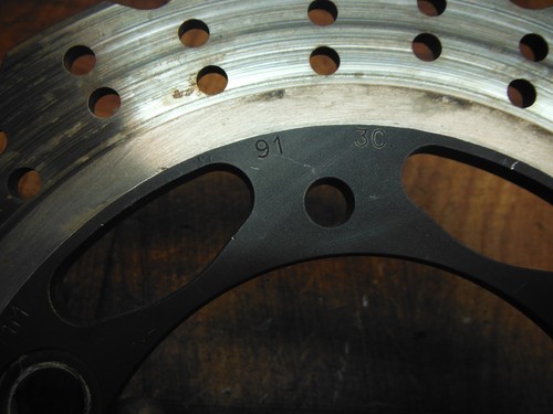 13-17 Kawasaki Ninja 300 DISCO DE FRENO DELANTERO 41080-0578-11H - Image 5