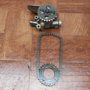 honda shadow VT 1100 ace aero sabre spirit MOTOR DE MOTOR BOMBA DE ACEITE CADENA SPROCKET