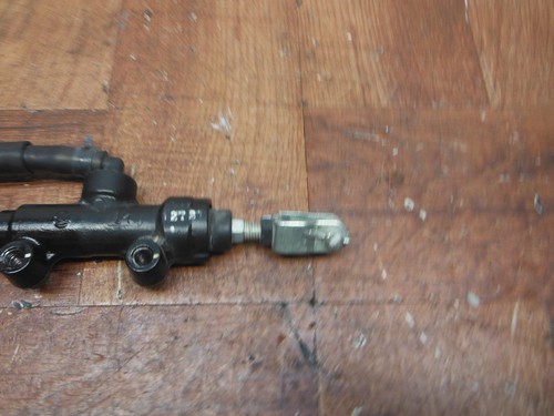 13-15 kawasaki ninja 300 REAR BACK BRAKE MASTER CYLINDER W RESERVOIR 43015-0573 - Image 6