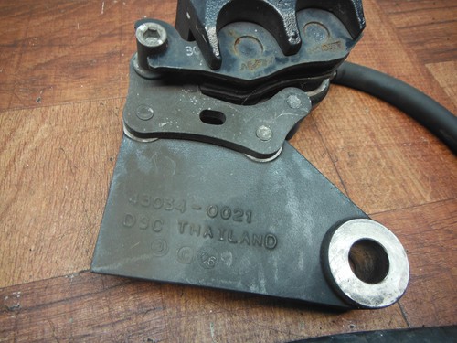 2013 2014 kawasaki ninja 300 CILINDRO MAESTRO DE FRENOS TRASERO CON CALIPER Y SOPORTE - Imagen 3