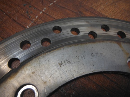 honda REAR ROTOR BACK BRAKE DISC 43251-MCH-003 - Image 4