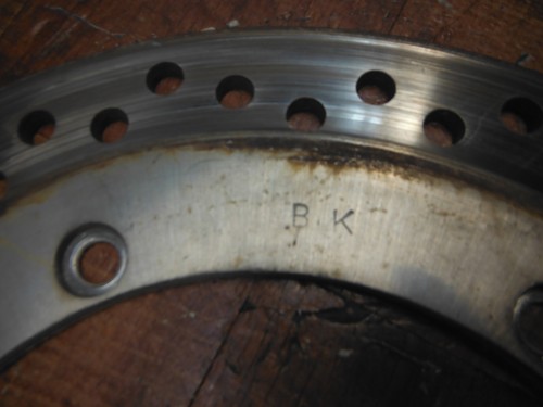 honda REAR ROTOR BACK BRAKE DISC 43251-MCH-003 - Image 5