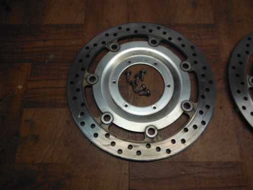 honda VTX1800 FRONT LEFT RIGHT BRAKE ROTORS DISCS 45120-MCH-003 45220-MCH-003 - Image 2