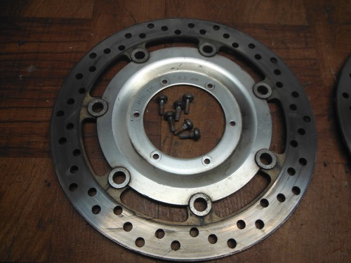 honda VTX1800 FRONT LEFT RIGHT BRAKE ROTORS DISCS 45120-MCH-003 45220-MCH-003 - Image 3