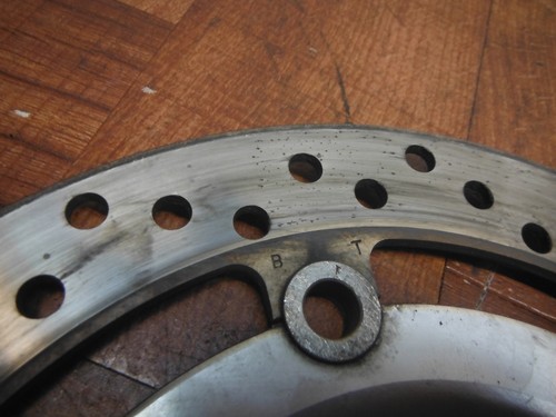 honda VTX1800 FRONT LEFT RIGHT BRAKE ROTORS DISCS 45120-MCH-003 45220-MCH-003 - Image 6