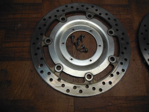 honda VTX1800 FRONT LEFT RIGHT BRAKE ROTORS DISCS 45120-MCH-003 45220-MCH-003 - Image 7