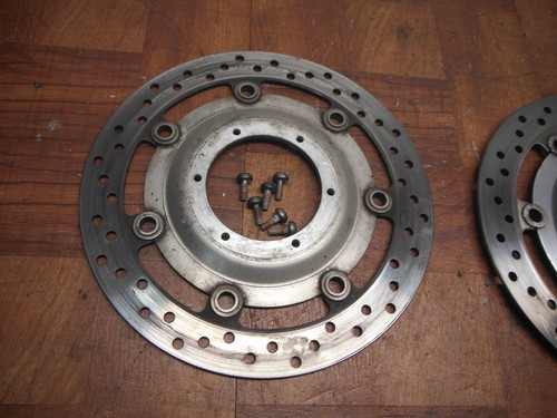 honda VTX1800 FRONT LEFT RIGHT BRAKE ROTORS DISCS 45120-MCH-003 45220-MCH-003 - Image 8
