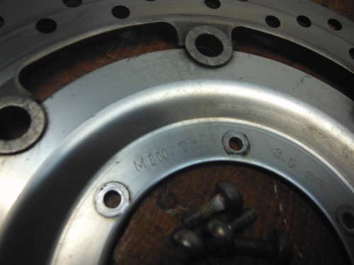 honda VTX1800 FRONT LEFT RIGHT BRAKE ROTORS DISCS 45120-MCH-003 45220-MCH-003 - Image 14