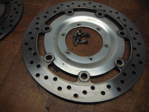 honda VTX1800 FRONT LEFT RIGHT BRAKE ROTORS DISCS 45120-MCH-003 45220-MCH-003 - Image 17