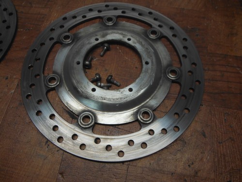 honda VTX1800 FRONT LEFT RIGHT BRAKE ROTORS DISCS 45120-MCH-003 45220-MCH-003 - Image 19