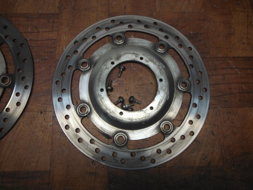 honda VTX1800 FRONT LEFT RIGHT BRAKE ROTORS DISCS 45120-MCH-003 45220-MCH-003 - Image 20