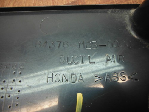 02-05 honda super hawk VTR 1000 TAPA LATERAL IZQUIERDA DEL CARDO DE AIRE - Imagen 7