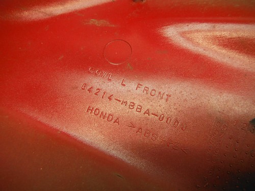 2001 2002 honda super hawk VTR100F VTR 1000 CARENADO LATERAL IZQUIERDO - Image 10