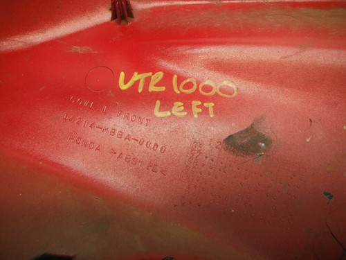 2001 2002 honda super hawk VTR100F VTR 1000 CARENADO LATERAL IZQUIERDO - Image 11