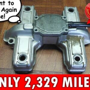 08 SUZUKI GS500 GS E F 500 TAPA DE CABEZA DE MOTOR solo 2,329 millas