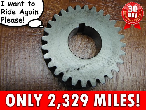 08 SUZUKI GS500 GS E F 500 CRANKSHAFT PRIMARY GEAR only 2,329 miles