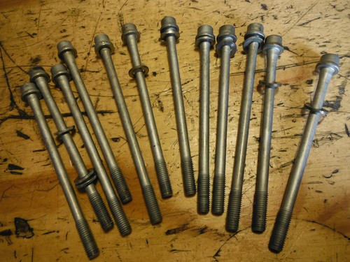 1993-2004 ZX-6 ZX600 ZX 600 ZX6 NINJA TORNILLO DE CABEZA DE CILINDRO - Imagen 2