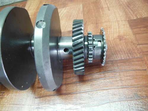 88 SUZUKI GV1400 GV 1400 CAVALCADE CRANKSHAFT CRANK ROTOR FLYWHEEL - Image 3