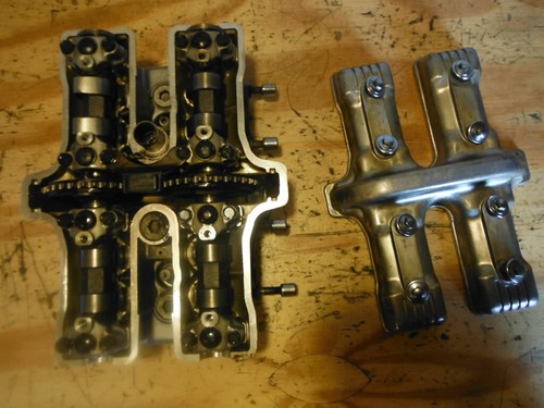 86-93 XVZ 1300 XVZ13 D VENTURE ROYALE TAPA DE ÁRBOL DE LEVAS DE CABEZA DE MOTOR CONJUNTO DE VÁLVULA - Imagen 2