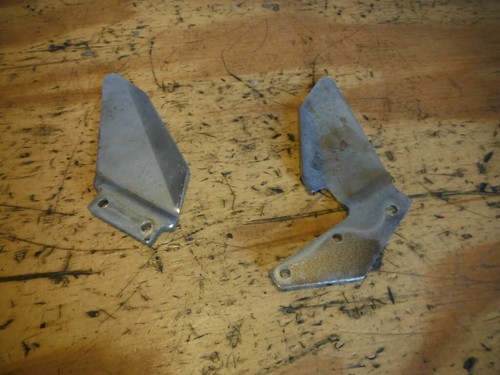 08 SUZUKI GS500 GS E F 500 TAPA DE PROTECCIÓN DE TALÓN solo 2,329 millas - Imagen 3