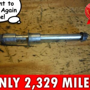 08 SUZUKI GS500 GS E F 500 EJE DELANTERO DE RUEDA TORNILLO AXEL solo 2,329 millas