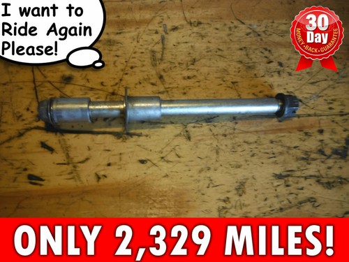 08 SUZUKI GS500 GS E F 500 EJE DELANTERO DE RUEDA TORNILLO AXEL solo 2,329 millas