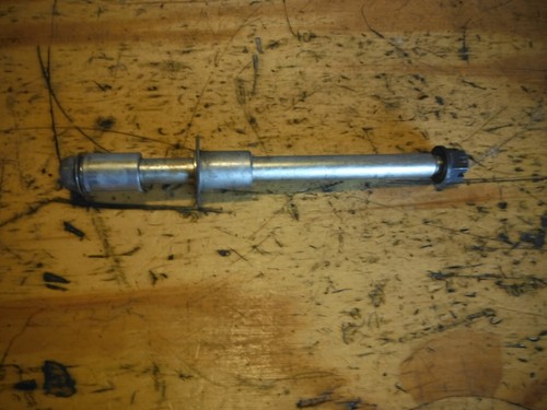 08 SUZUKI GS500 GS E F 500 EJE DELANTERO DE RUEDA TORNILLO AXEL solo 2,329 millas - Imagen 2
