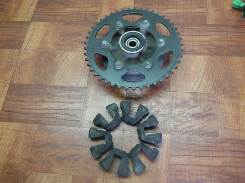 2007 KAWASAKI NINJA EX250 EX 250 R EX250R DAMPER DE RIN Y ENGRENAGE Baja 3K millas