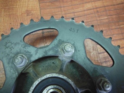 2007 KAWASAKI NINJA EX250 EX 250 R EX250R DAMPER DE RIN Y ENGRENAGE Baja 3K millas - Imagen 3