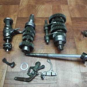 80-82 HONDA CB650C CB 650 CB650 TRANSMISIÓN TRANNY ENGRENAGE VARILLA DRUM HORQUILLA