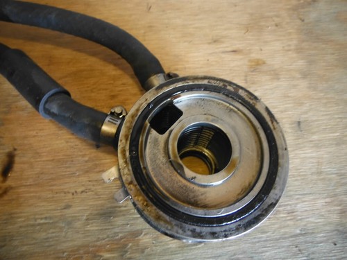 96-03 KAWASAKI ZX7 ZX750 ZX 750 R NINJA ENFRIADOR DE ACEITE FILTRO DE MOTOR - Imagen 4