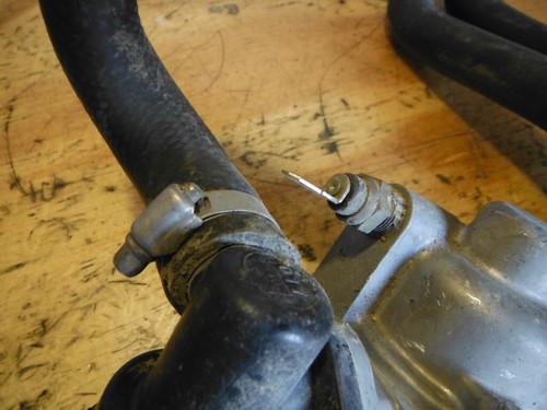 2009 KAWASAKI NINJA EX500 EX 500 TAPA DE TERMOSTATO MANGUERAS - Imagen 4
