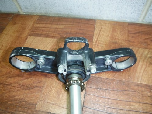 05-08 KAWASAKI ZX600J ZZR600 600 TRIPLE TREE FORK CLAMP STEERING STEM - Image 6
