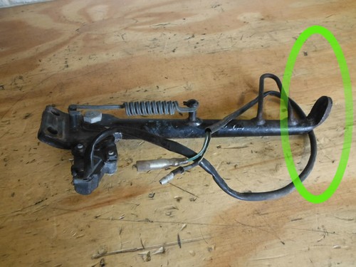 1998-2007 KAWASAKI EX250 Ninja EX 250R INTERRUPTOR DE PATA LATERAL OEM - Imagen 3