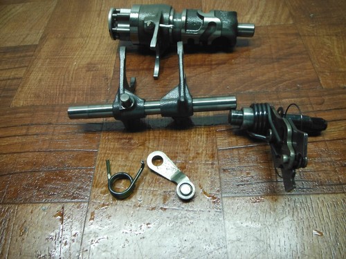 kawasaki 454 ltd ninja 500 500r vulcan TRANSMISIÓN ENGRENAGE CAMBIO PALANCA DRUM HORQUILLA - Imagen 2