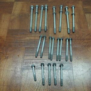 kawasaki 89-96 ninja EX 500 97-09 500r TORNILLOS DE CIGÜEÑAL DE CARCASA DE MOTOR