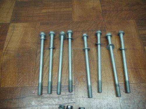 kawasaki 89-96 ninja EX 500 97-09 500r TORNILLOS DE CIGÜEÑAL DE CARCASA DE MOTOR - Imagen 4