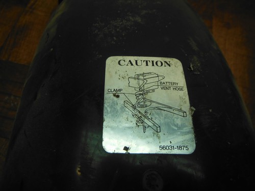 kawasaki 87-96 ninja EX500 EX 500 97-09 500r REAR BACK FENDER MUD GUARD - Image 3