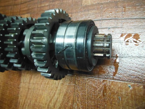 kawasaki 87-96 ninja 500 97-09 500r MOTOR MOTOR TRANSMISIÓN TRANSMISIÓN ENGRANES - Imagen 7