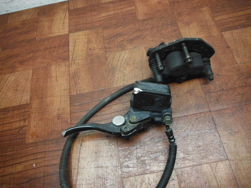 06-09 kawasaki ninja EX500 EX 500r LÍNEA DEL CALIPER DEL CILINDRO MAESTRO DEL FRENOS DELANTEROS - Imagen 2