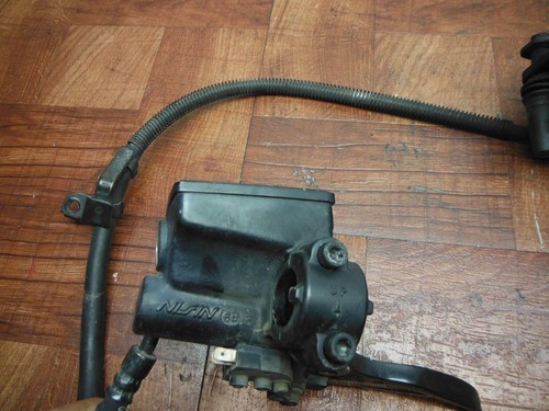 06-09 kawasaki ninja EX500 EX 500r LÍNEA DEL CALIPER DEL CILINDRO MAESTRO DEL FRENOS DELANTEROS - Imagen 7