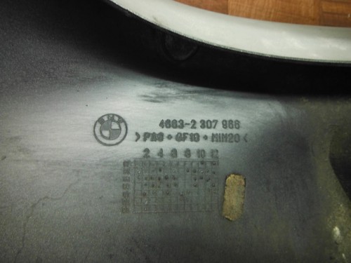 carenado derecho tapa guardia panel inferior spoiler para bmw K1200LT K1200LTC K1200LTS - Imagen 9